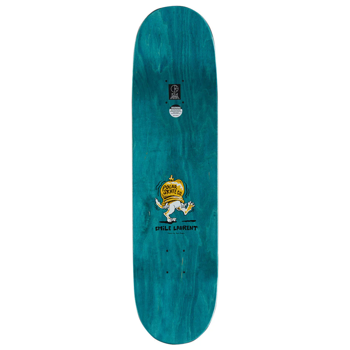 Polar Emile Laurent Accordion Dog Skateboard Complete - 8.375" - Image 2