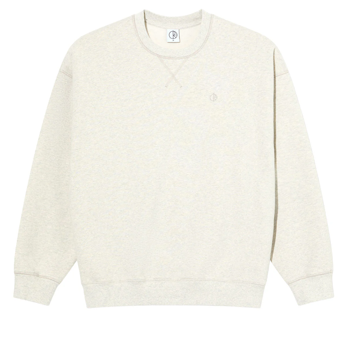 Polar Frankie Crewneck Sweatshirt - Ivory Grey Melange