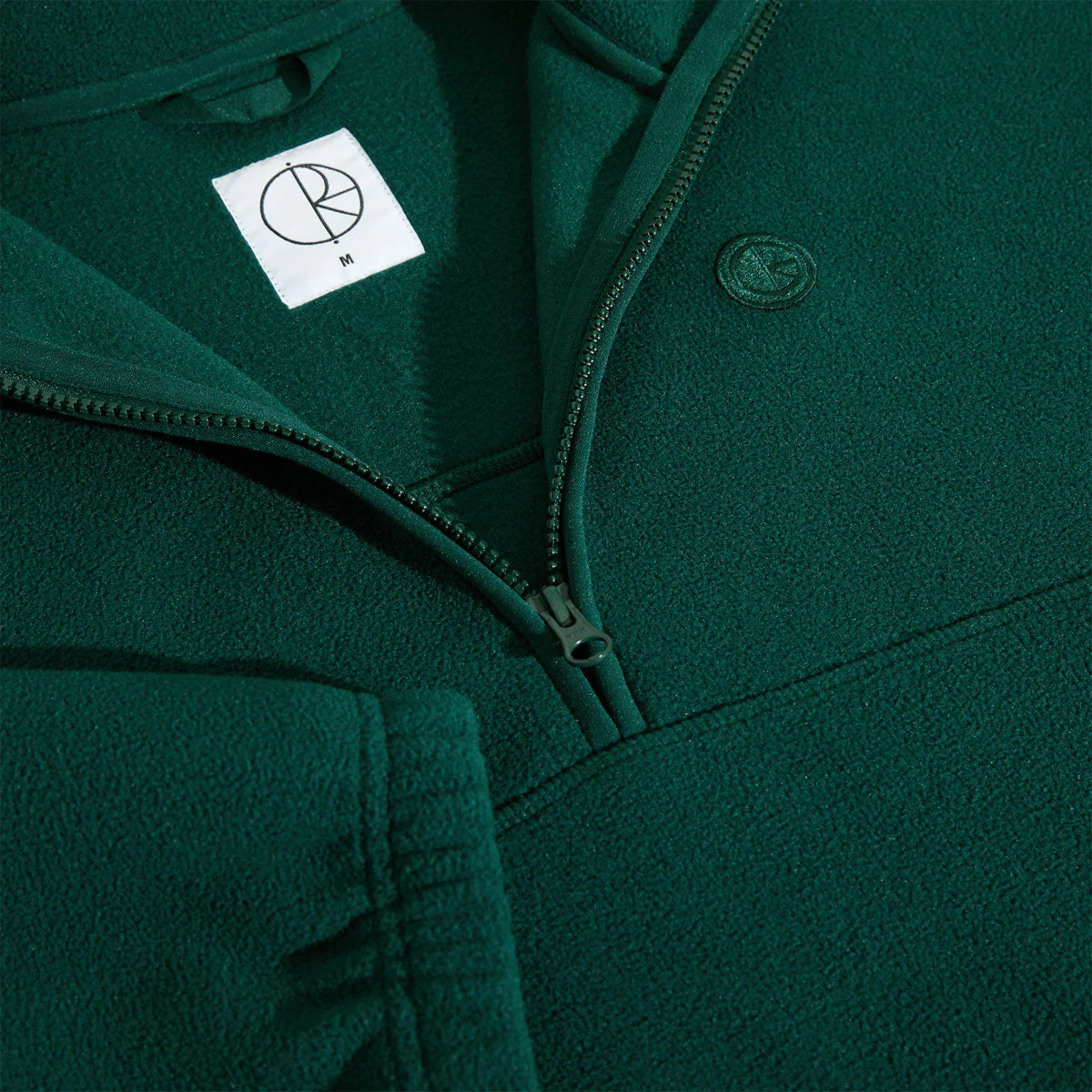 Polar Ivan Half Zip Sweatshirt - Dark Emerald - Image 4