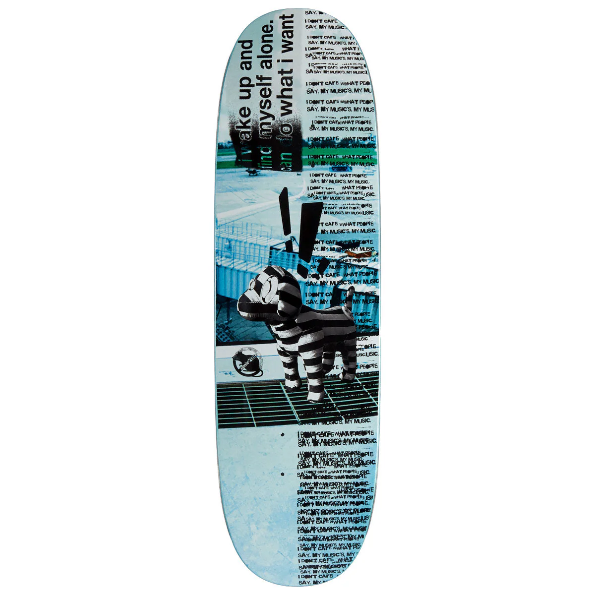 Polar Jamie Platt My Music Eyeball Shape Skateboard Deck - 8.85"