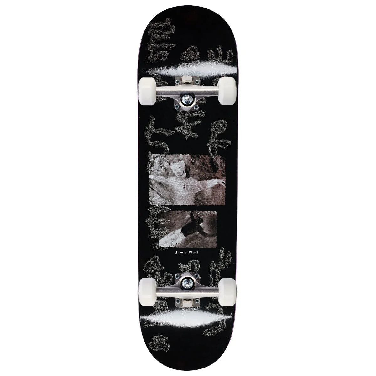 Polar Jamie Platt So Bored Skateboard Complete - Black - 8.50"