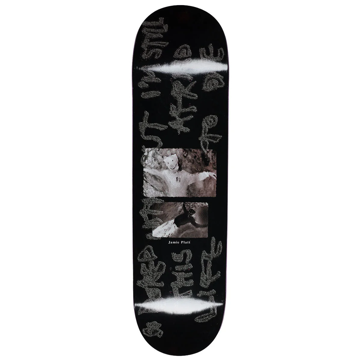 Polar Jamie Platt So Bored Skateboard Deck - Black - 8.50"