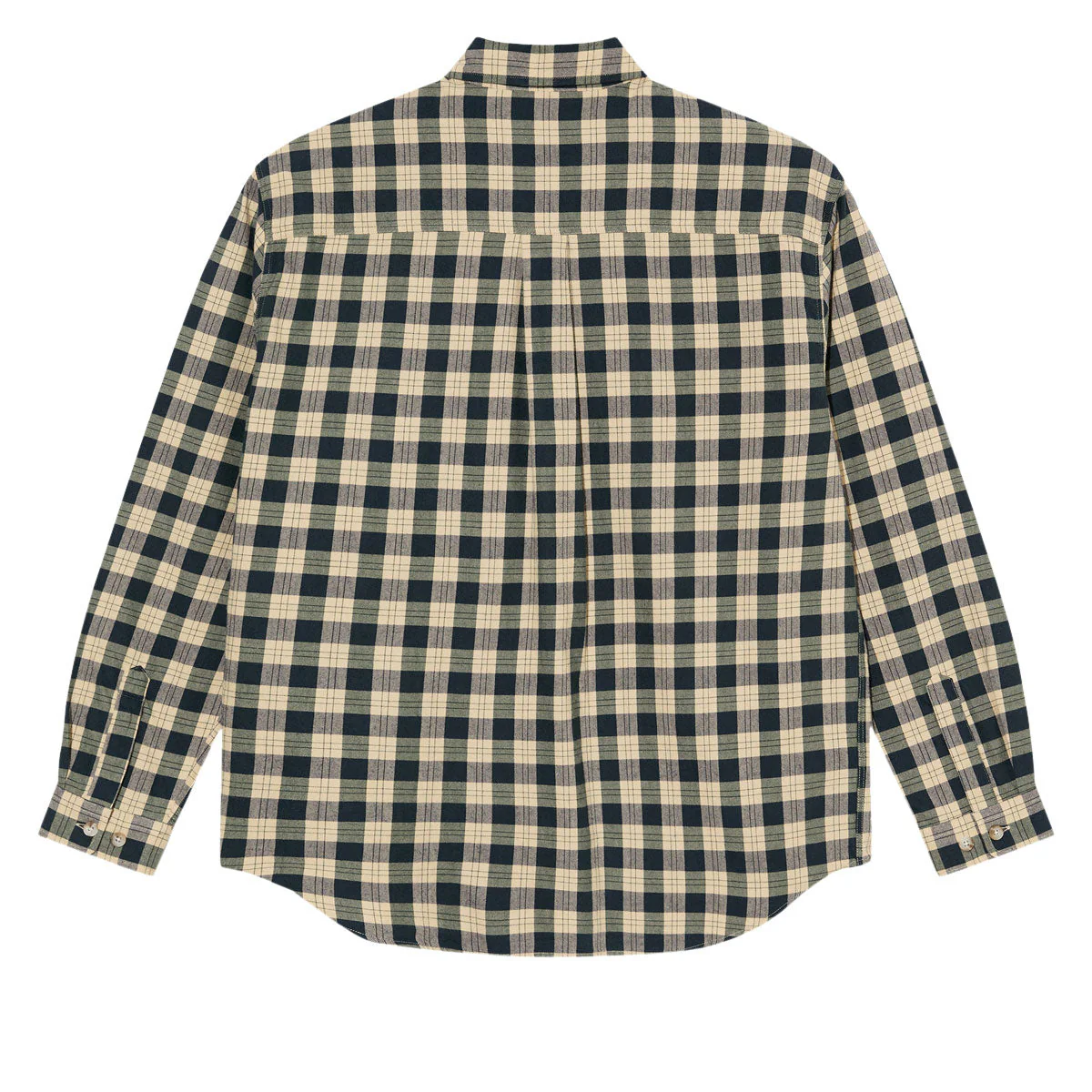 Polar Mitchell Long Sleeve Shirt - Teal/Butter - Image 2