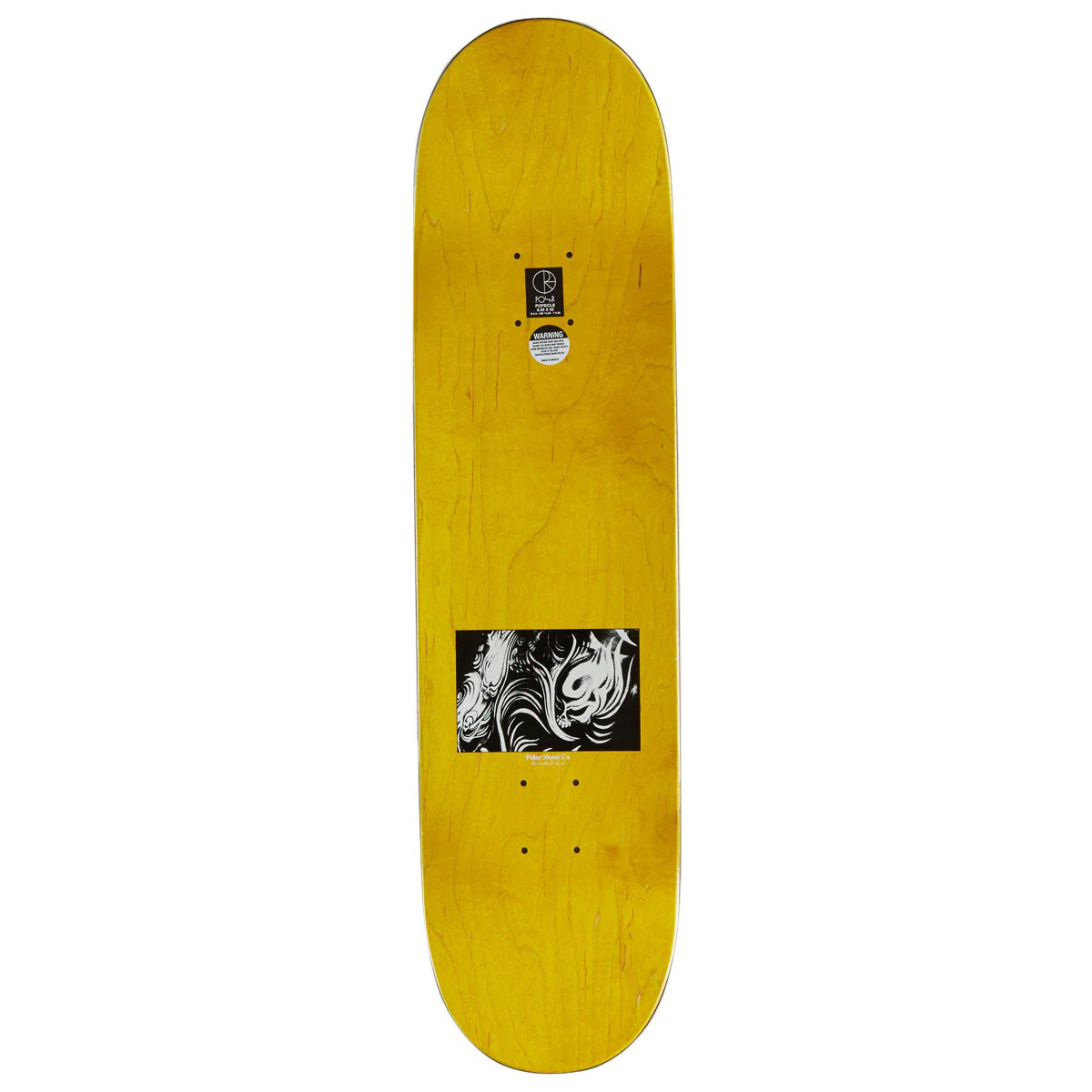 Polar Paul Grund Skulls II Skateboard Deck - 8.25" - Image 2