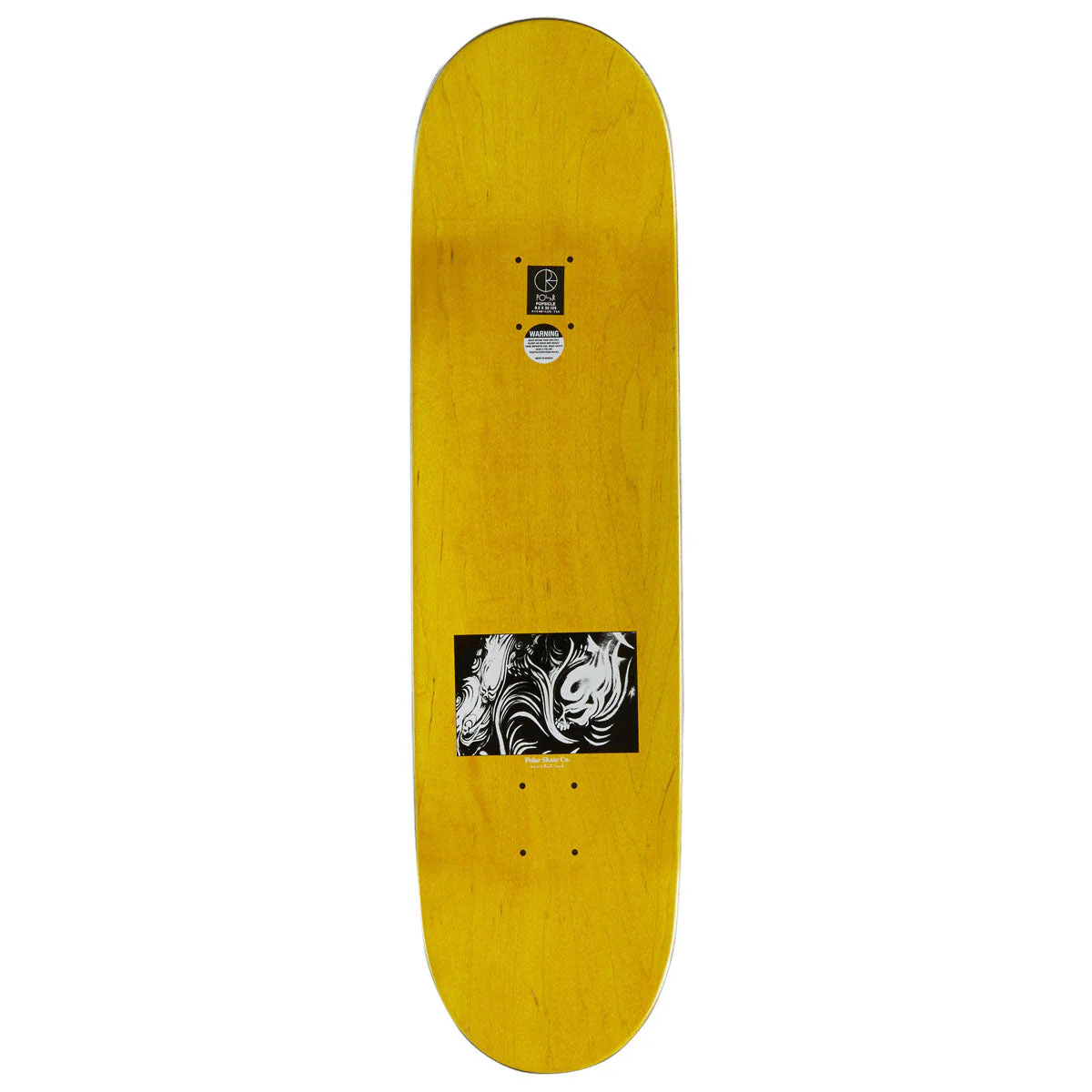 Polar Paul Grund Skulls II Skateboard Deck - 8.50" - Image 2