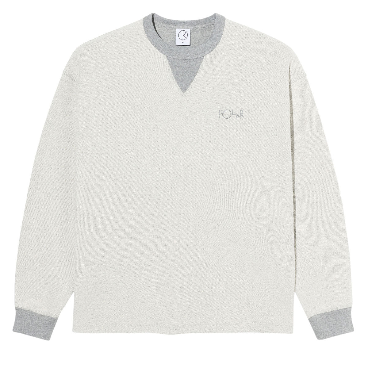 Polar Reversed Sweater - Heather Grey
