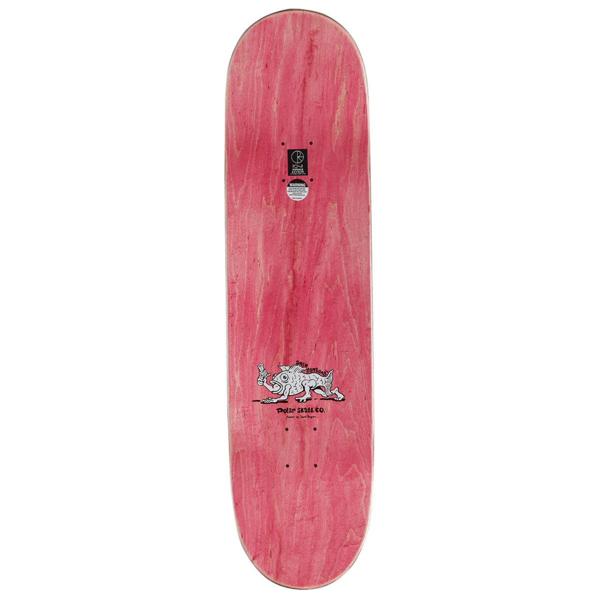 Polar Shin Sanbongi Bongi Boy Skateboard Complete - Pink - 8.50" - Image 2