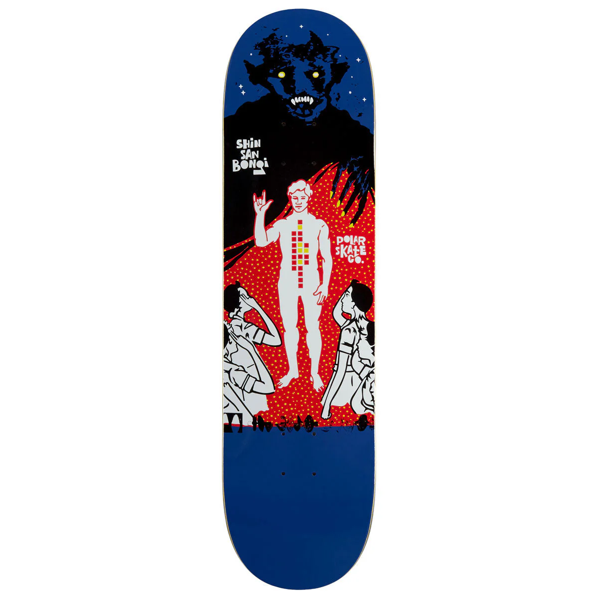 Polar Shin Sanbongi Fanzilla Skateboard Deck - 8.125"
