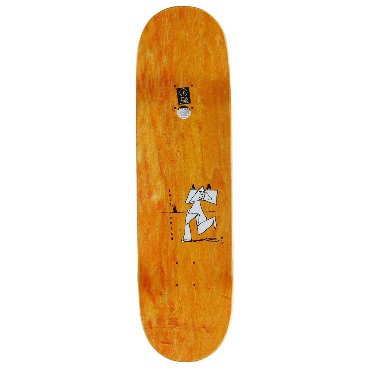 Polar Team Alv Freedom Short Shape Skateboard Complete - 9.00" - Image 2