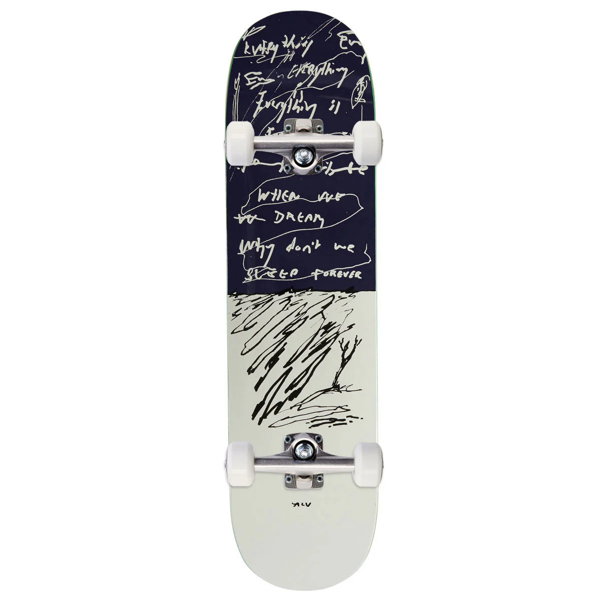 Polar Team Alv Sleep Forever Skateboard Complete - 8.00"