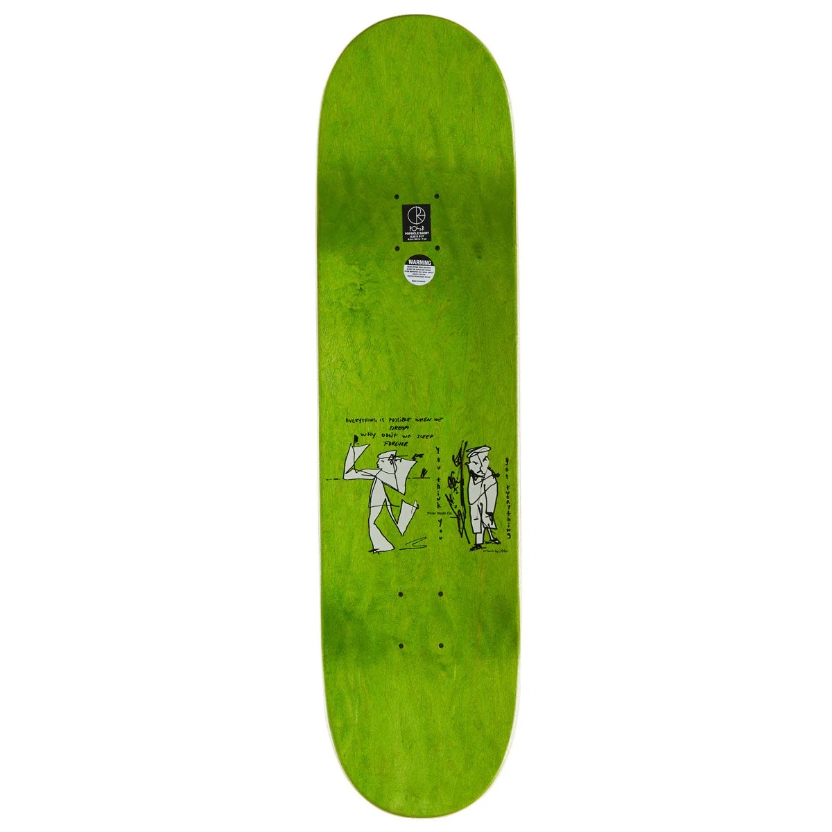 Polar Team Alv Sleep Forever Skateboard Complete - 8.25" - Image 2