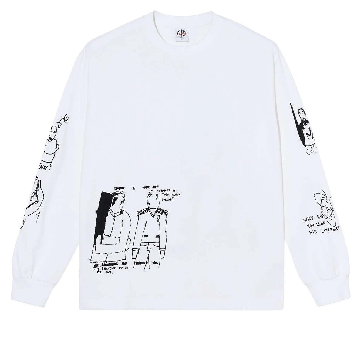 Polar The End Long Sleeve T-Shirt - White