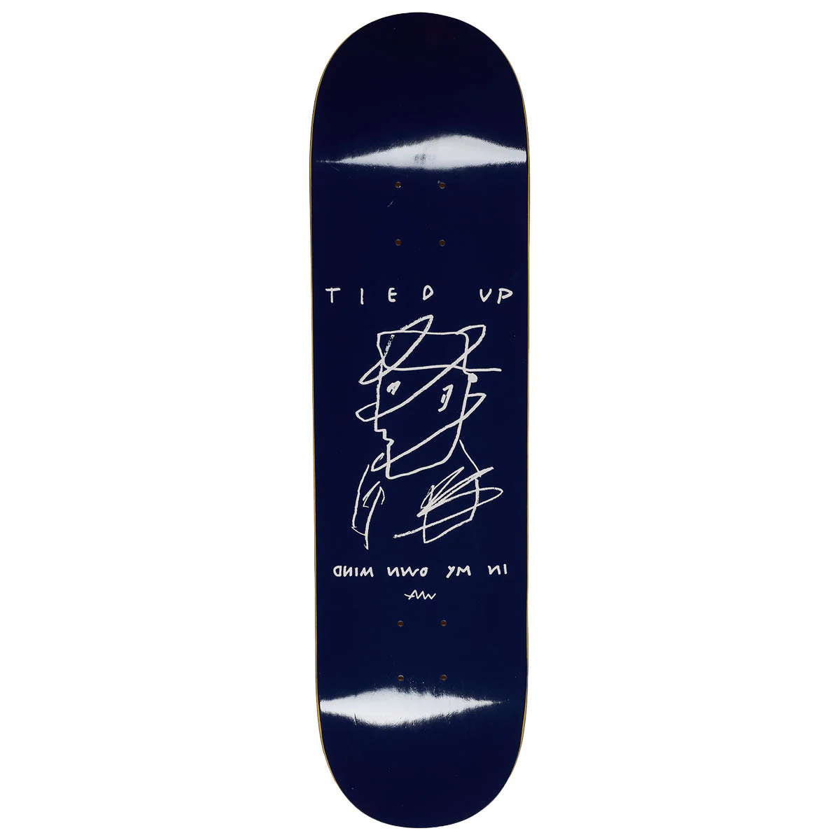 Polar Tied Up Team Skateboard Deck - 8.75"