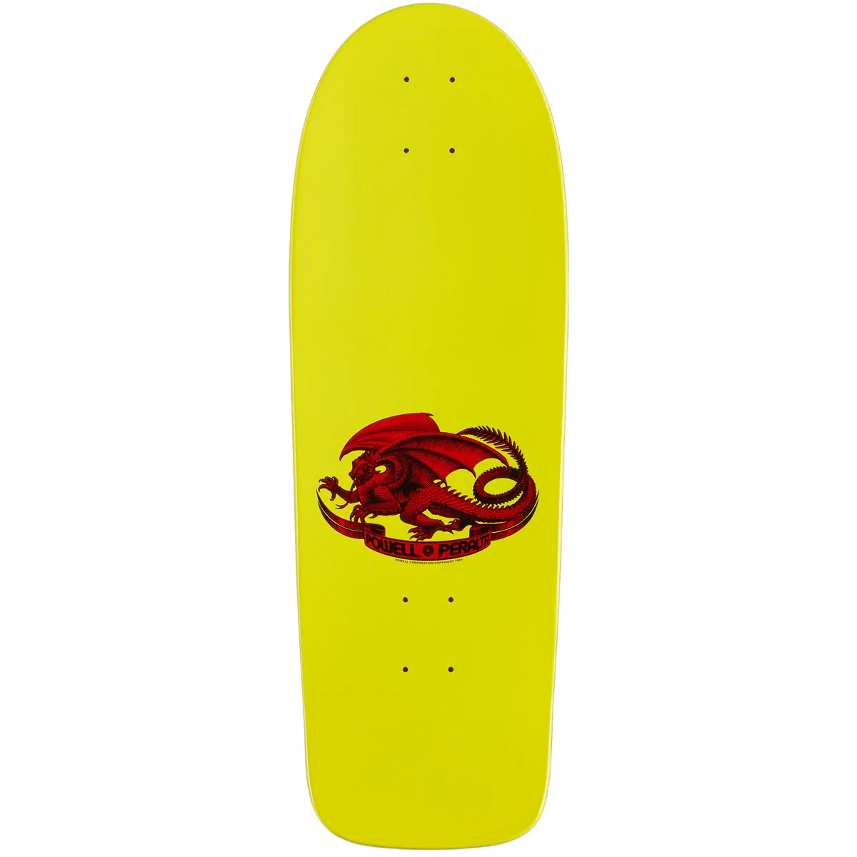 Powell-Peralta Bruce Lee Skull And Numchucks Skateboard Complete - Yellow - 10.00" - Image 2