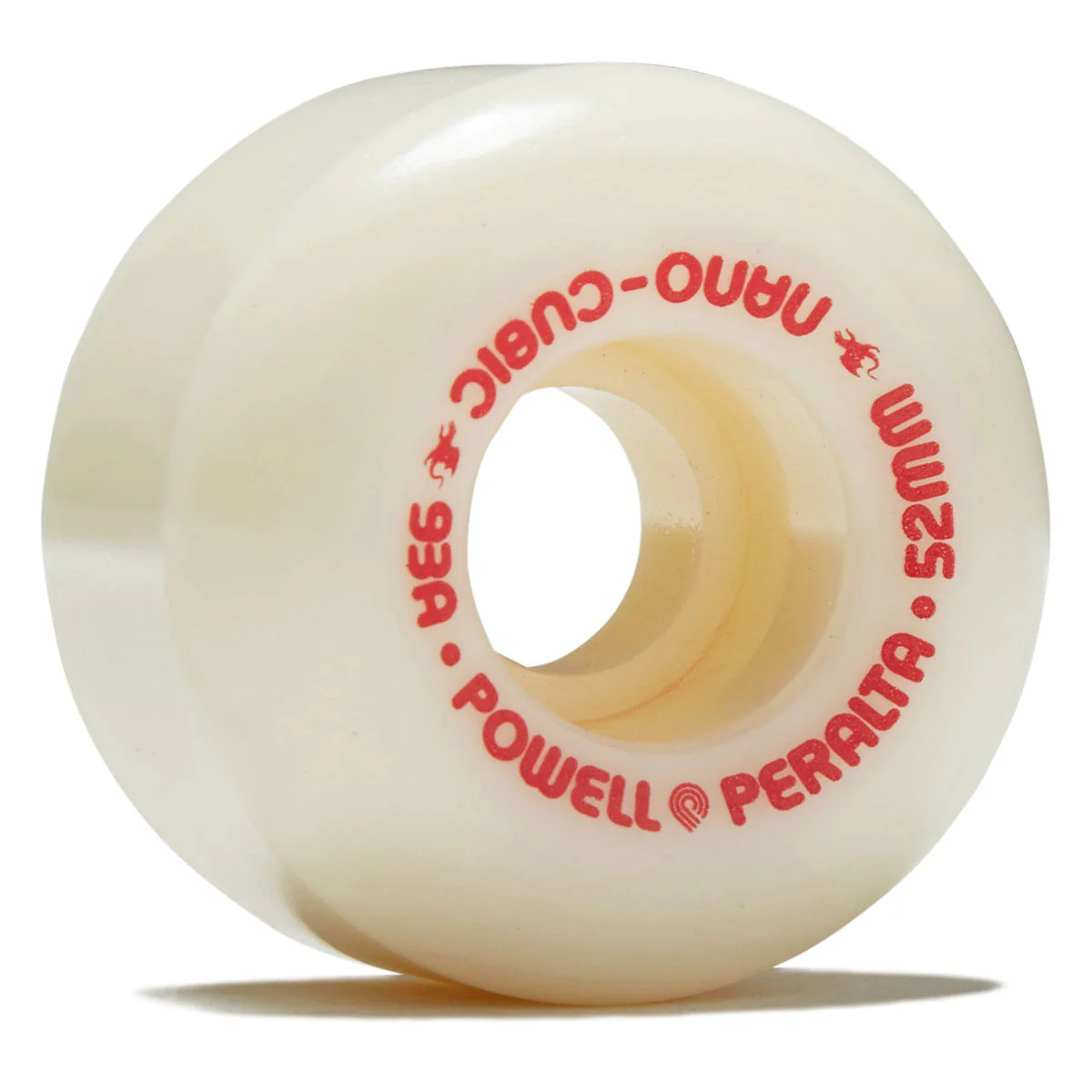 Powell-Peralta Dragon Formula Nano Cubic 93a Skateboard Wheels - Off White - 52mm
