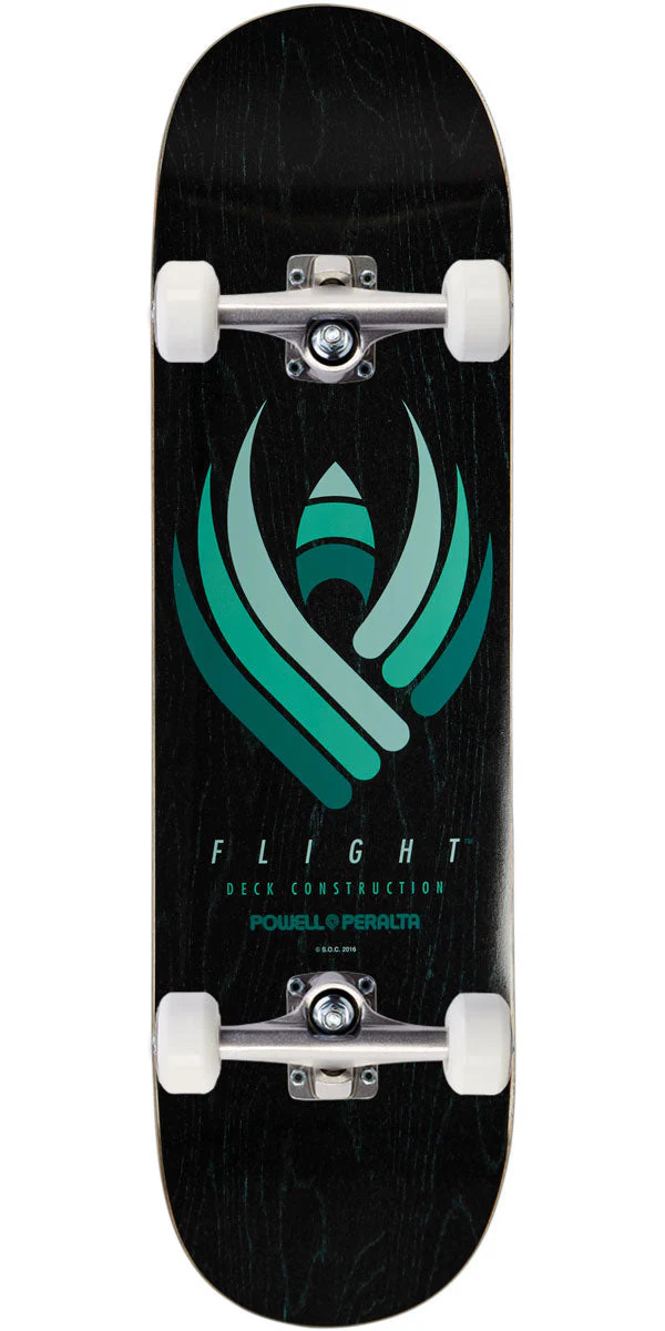 Powell Peralta Flight Retro 2019 Shape 244 Skateboard Complete - Black - 8.50"