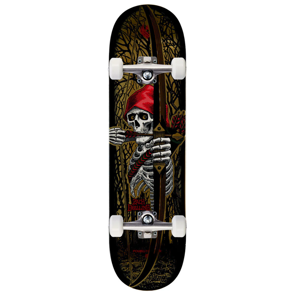 Powell-Peralta Flight Zach Doelling Archer Skateboard Complete - 8.30"