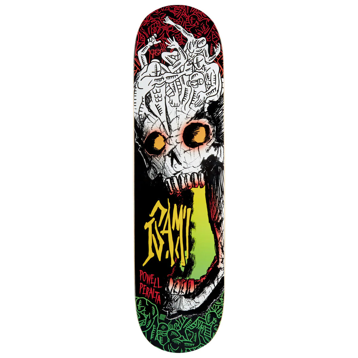 Powell-Peralta Isamu Yamamoto Skull Skateboard Deck - 8.00"