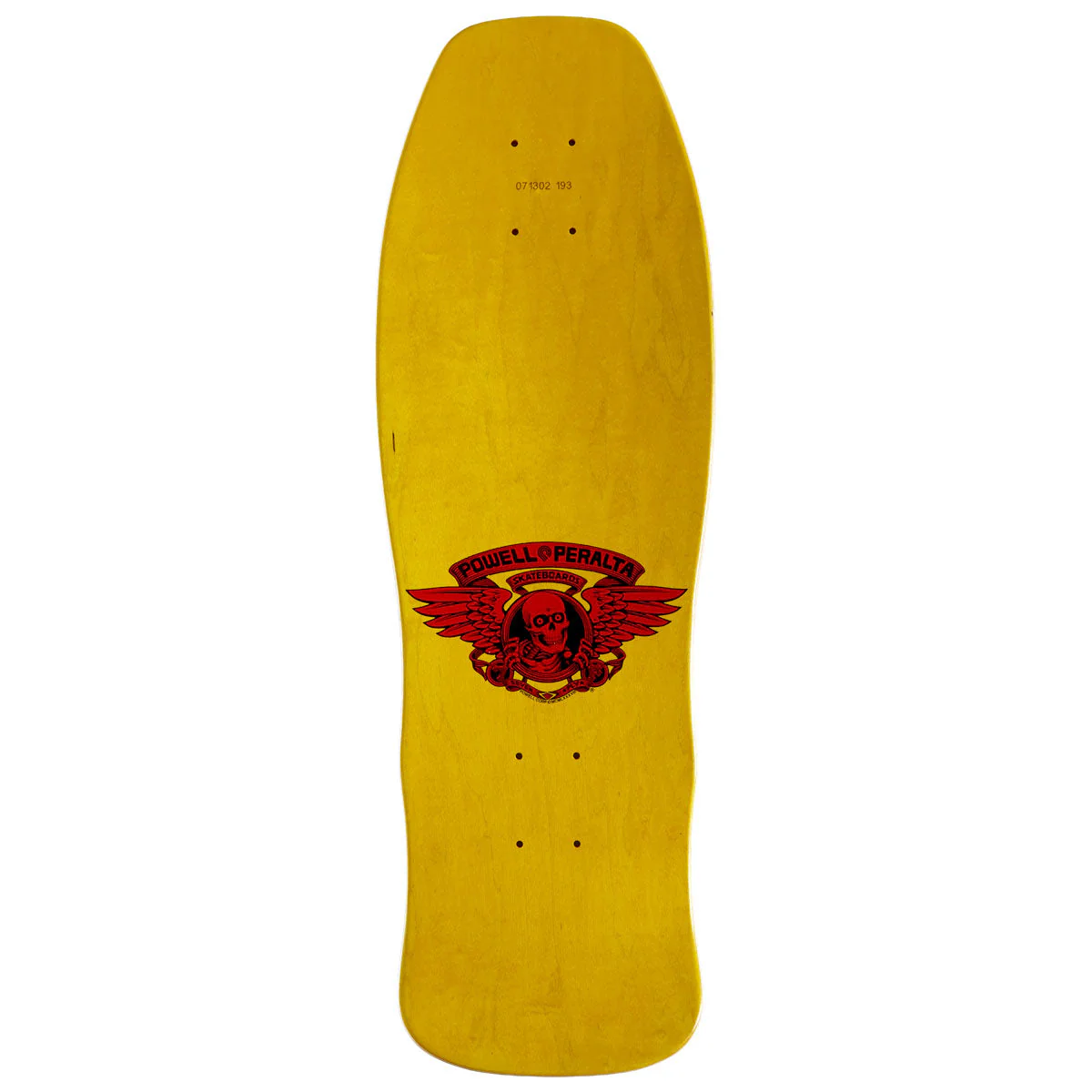 Powell-Peralta Per Wilinder Skull 12 Skateboard Complete - Red/Yellow Fade - 9.625" - Image 2