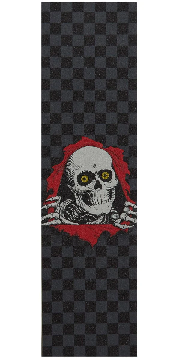 Powell-Peralta Ripper Checker Grip tape - Charcoal