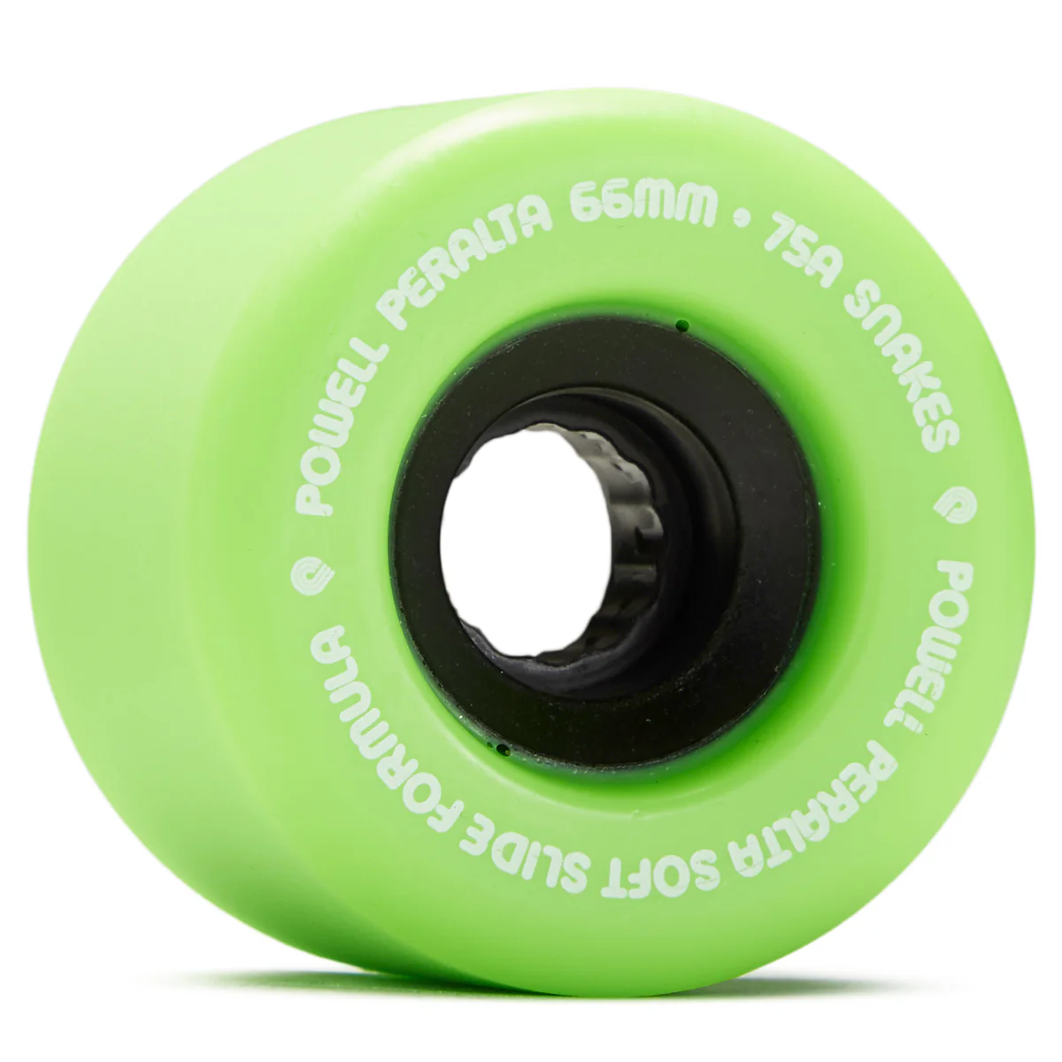 Powell-Peralta Snakes 75A Longboard Wheels - Green - 66mm