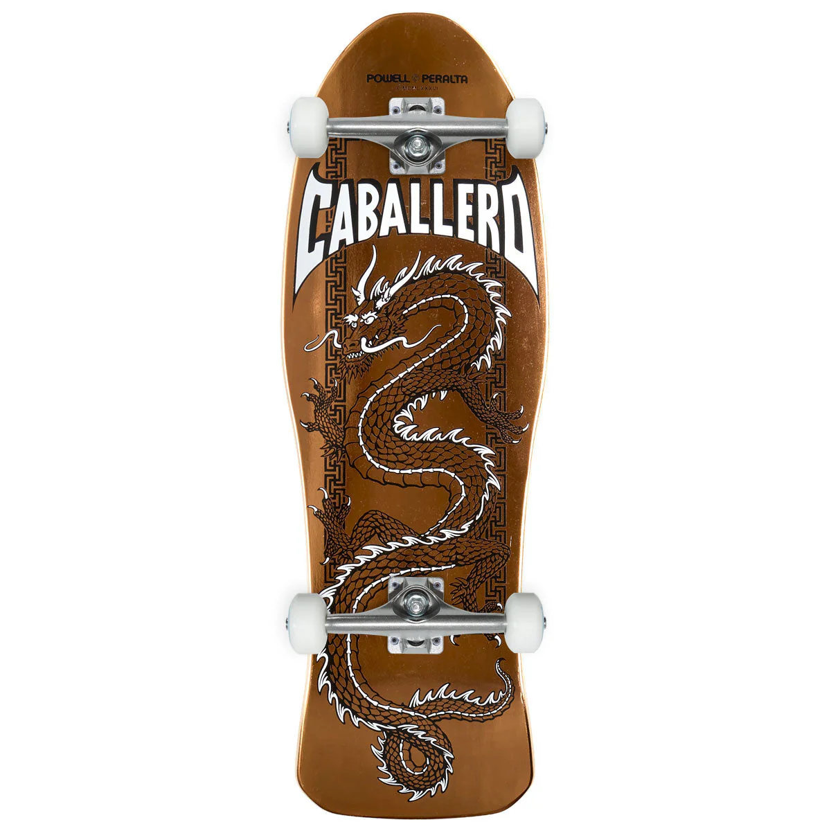 Powell-Peralta Steve Caballero Chinese Dragon 24 Skateboard Complete - Copper Foil - 10.00"