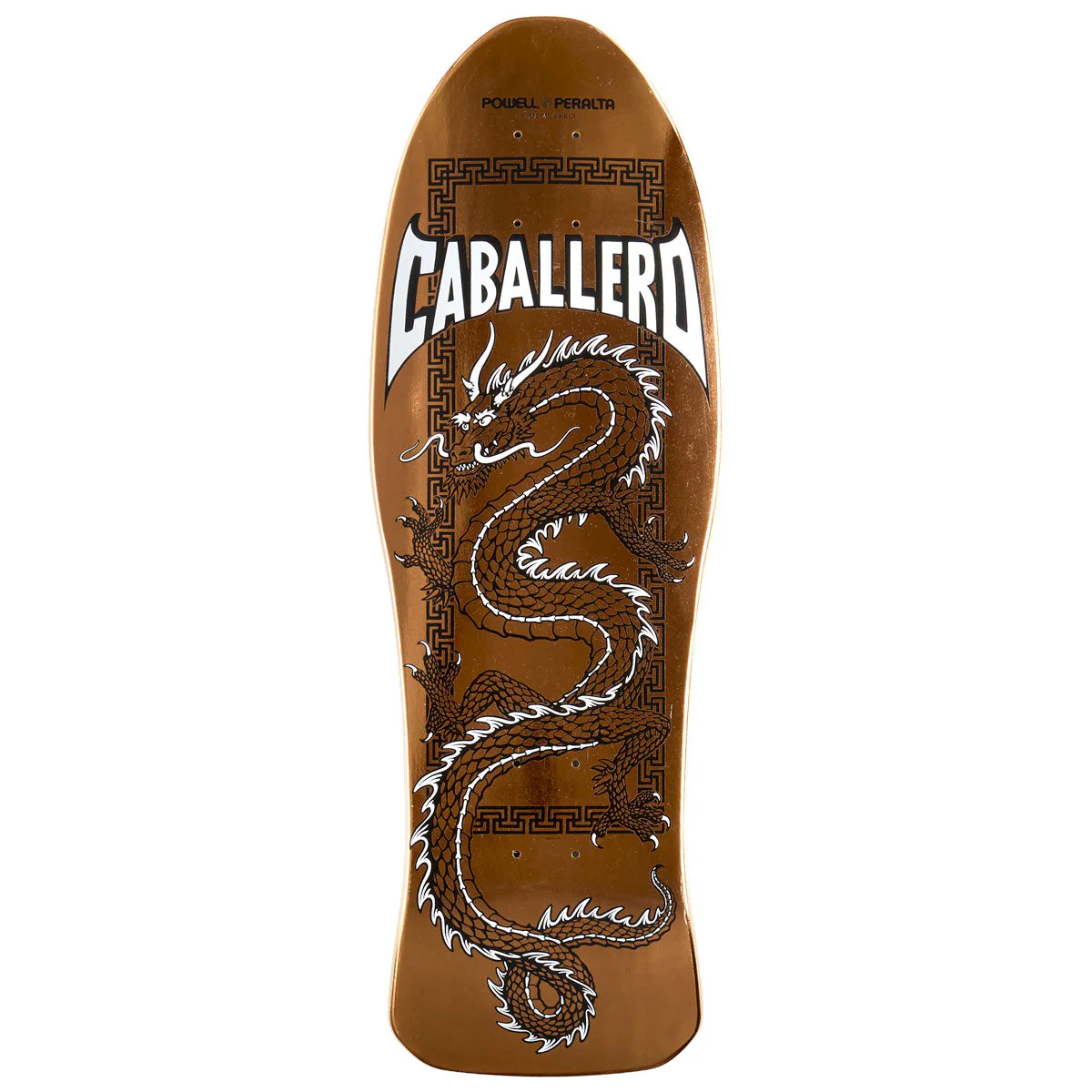 Powell-Peralta Steve Caballero Chinese Dragon 24 Skateboard Deck - Copper Foil - 10.00"