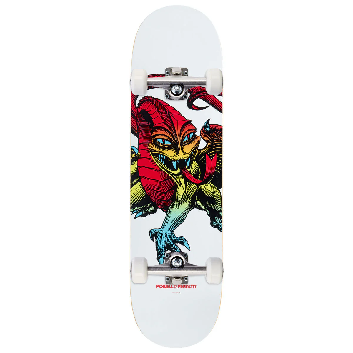 Powell-Peralta Steve Caballero Dragon Skateboard Complete - Yellow Fade/White - 8.75"