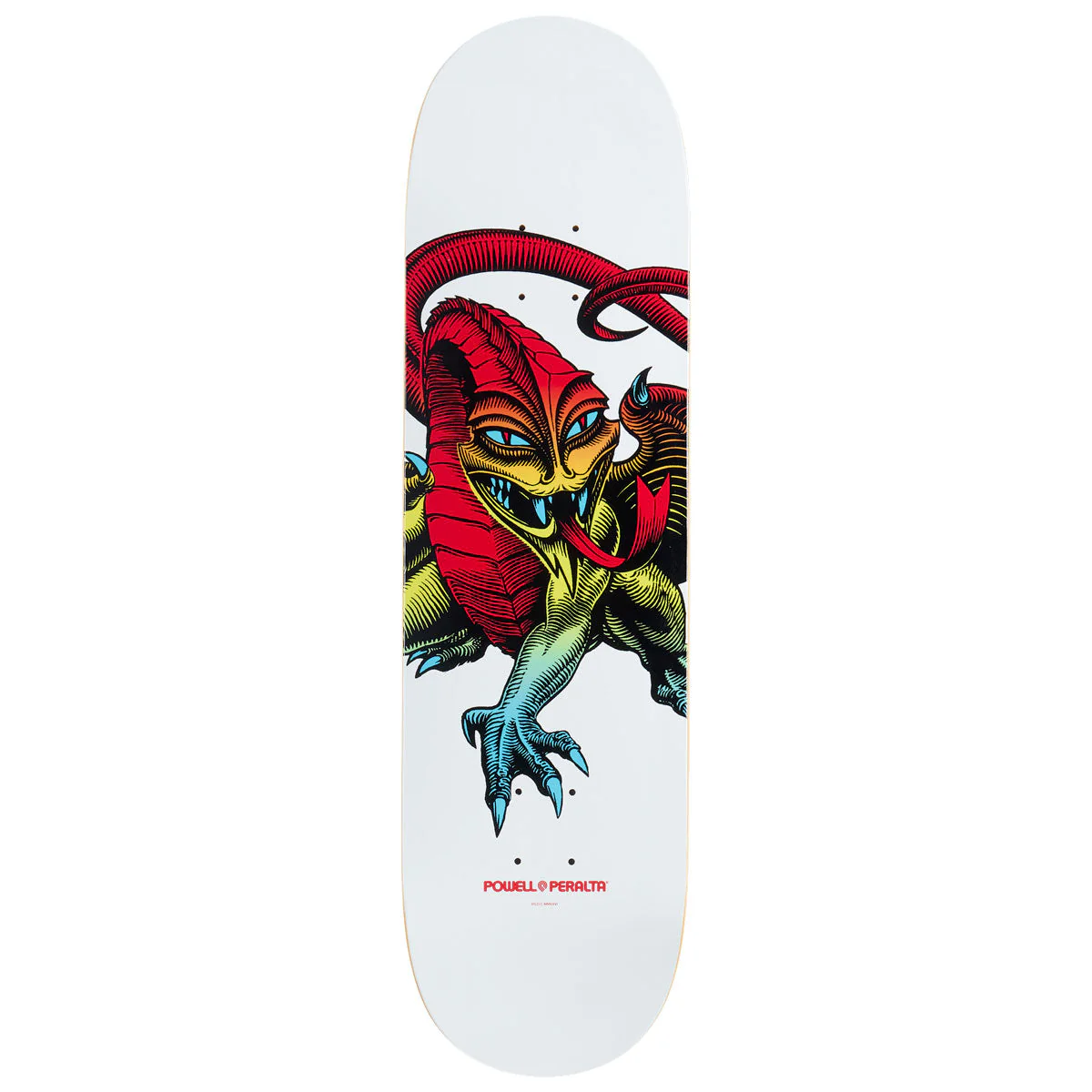 Powell-Peralta Steve Caballero Dragon Skateboard Deck - Yellow Fade/White - 8.75"