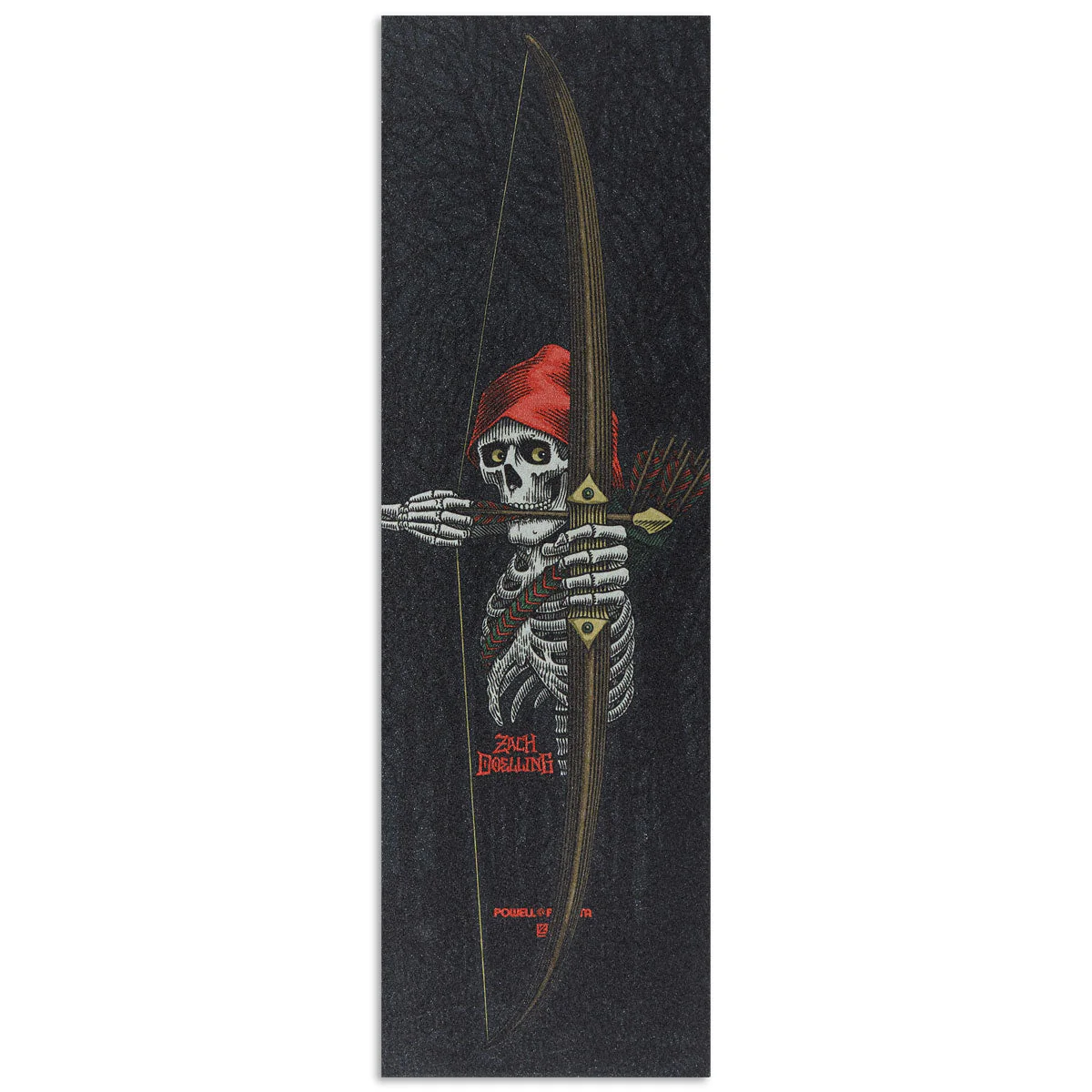 Powell-Peralta Zach Doelling Archer Grip tape - Black - 10.50"