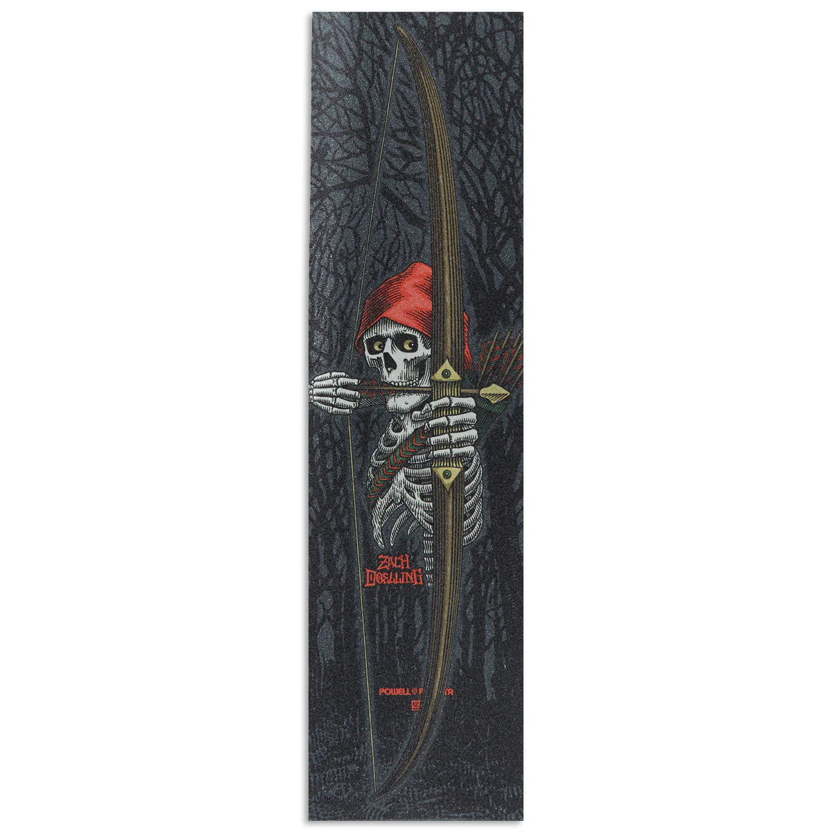 Powell-Peralta Zach Doelling Archer Grip tape - Black - 9.00"