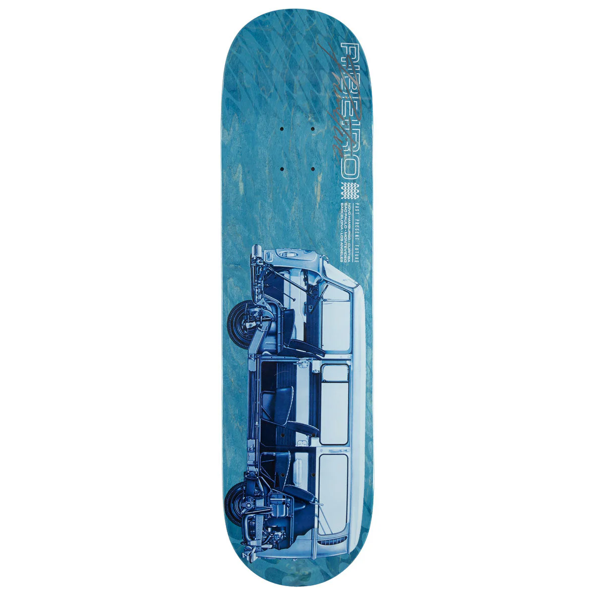 Primitive Carlos Journey Skateboard Deck - Blue - 8.125"