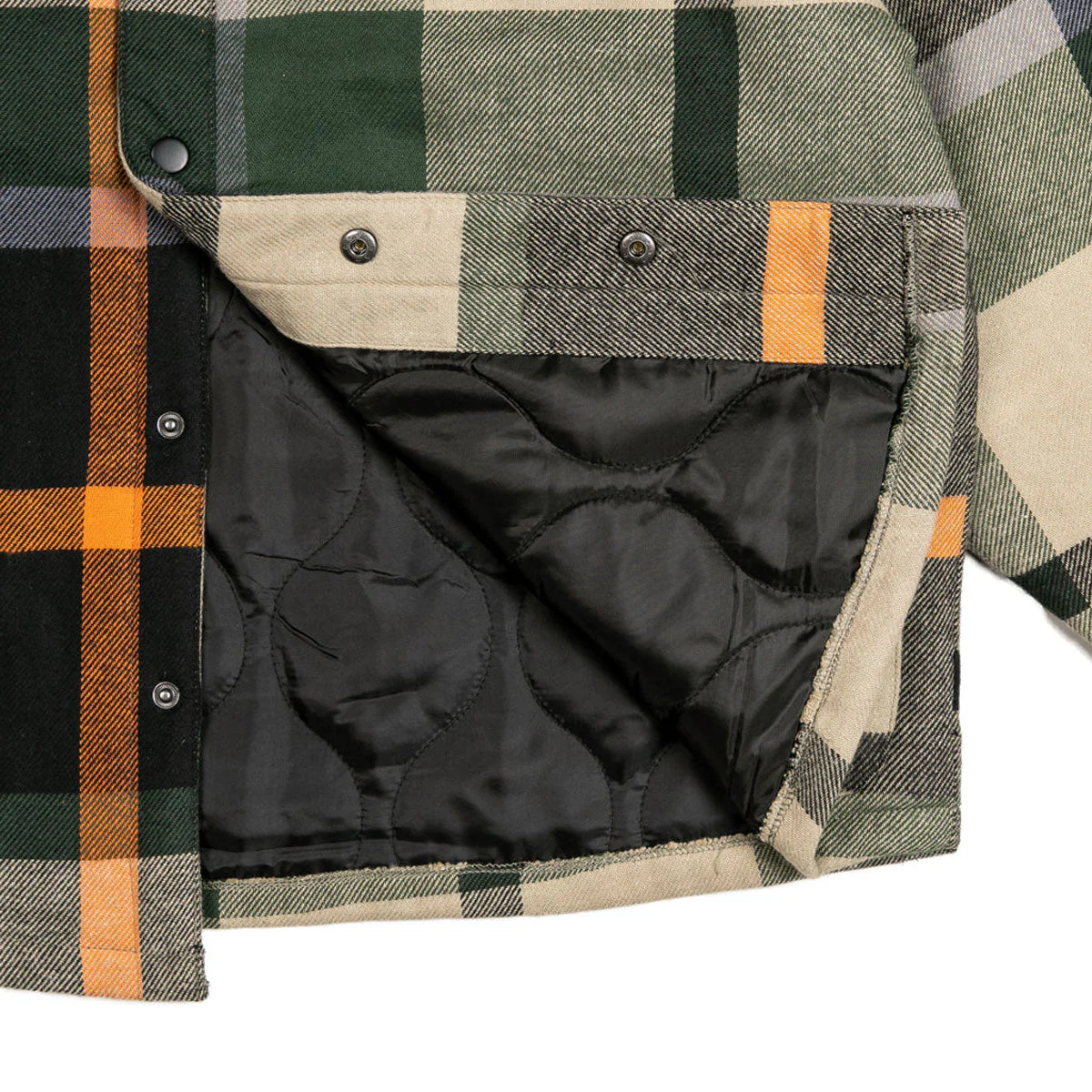 Primitive Circuit Flannel Jacket - Khaki - Image 4