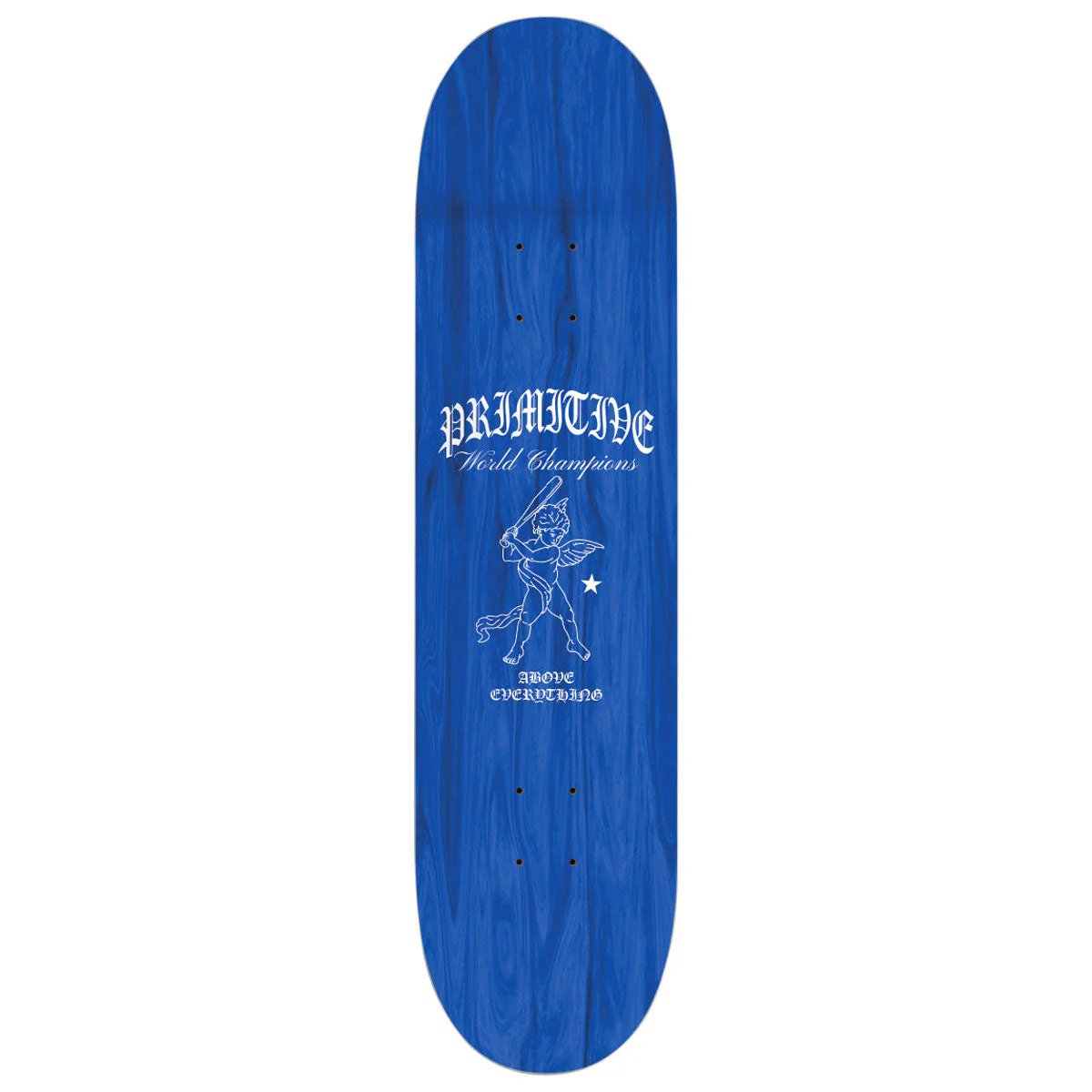 Primitive Last Pitch Skateboard Deck - Blue - 8.25" - Image 2