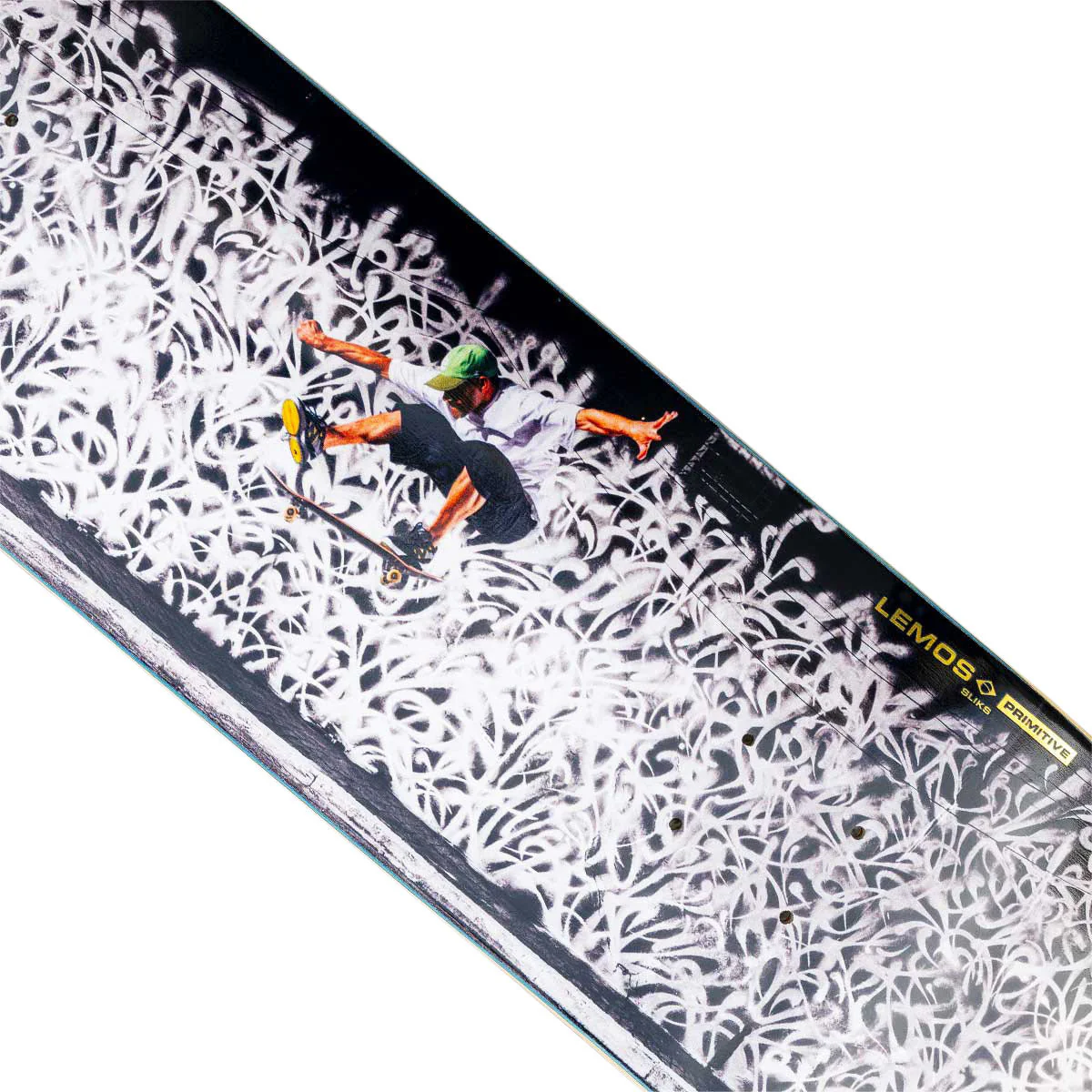 Primitive Lemos Sliks Wall Skateboard Deck - Multi - 8.25" - Image 3