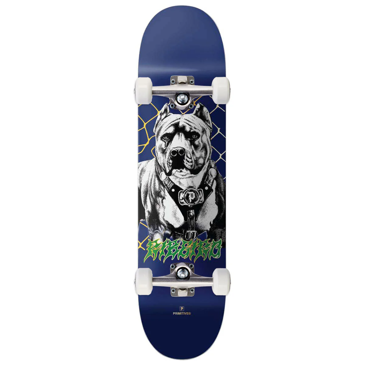 Primitive Ribeiro Vic Skateboard Complete - Navy - 8.38"