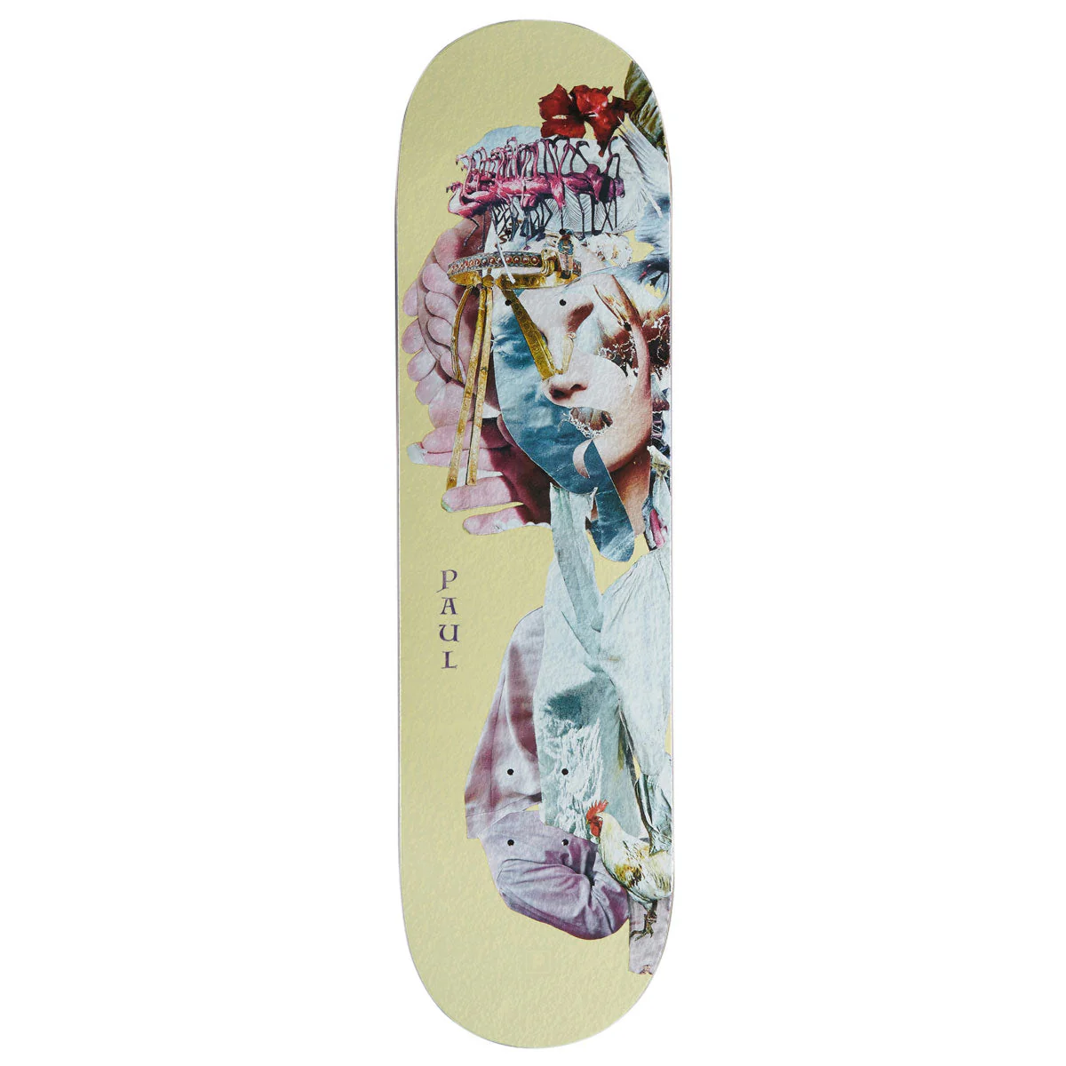 Primitive Rodriguez Process 1 Skateboard Deck - Off White - 8.25"