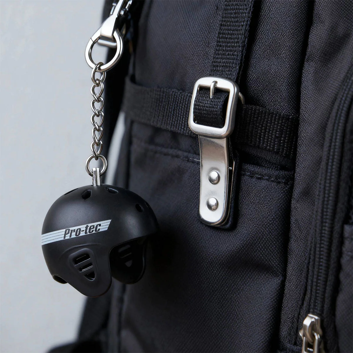 Pro-Tec Helmet Keychain - Black Matte - Image 2