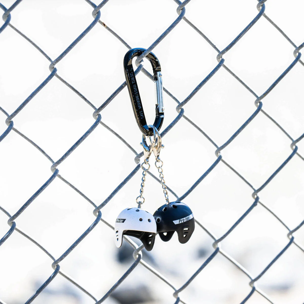 Pro-Tec Helmet Keychain - White Matte - Image 3