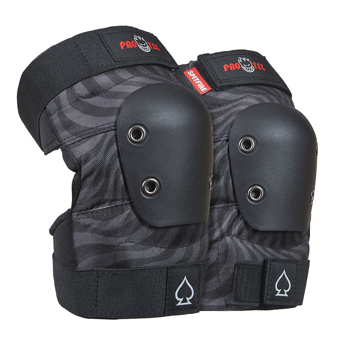 Pro-Tec x Spitfire Street JR 3-Pack Of Pads - Black Swirl - Image 4