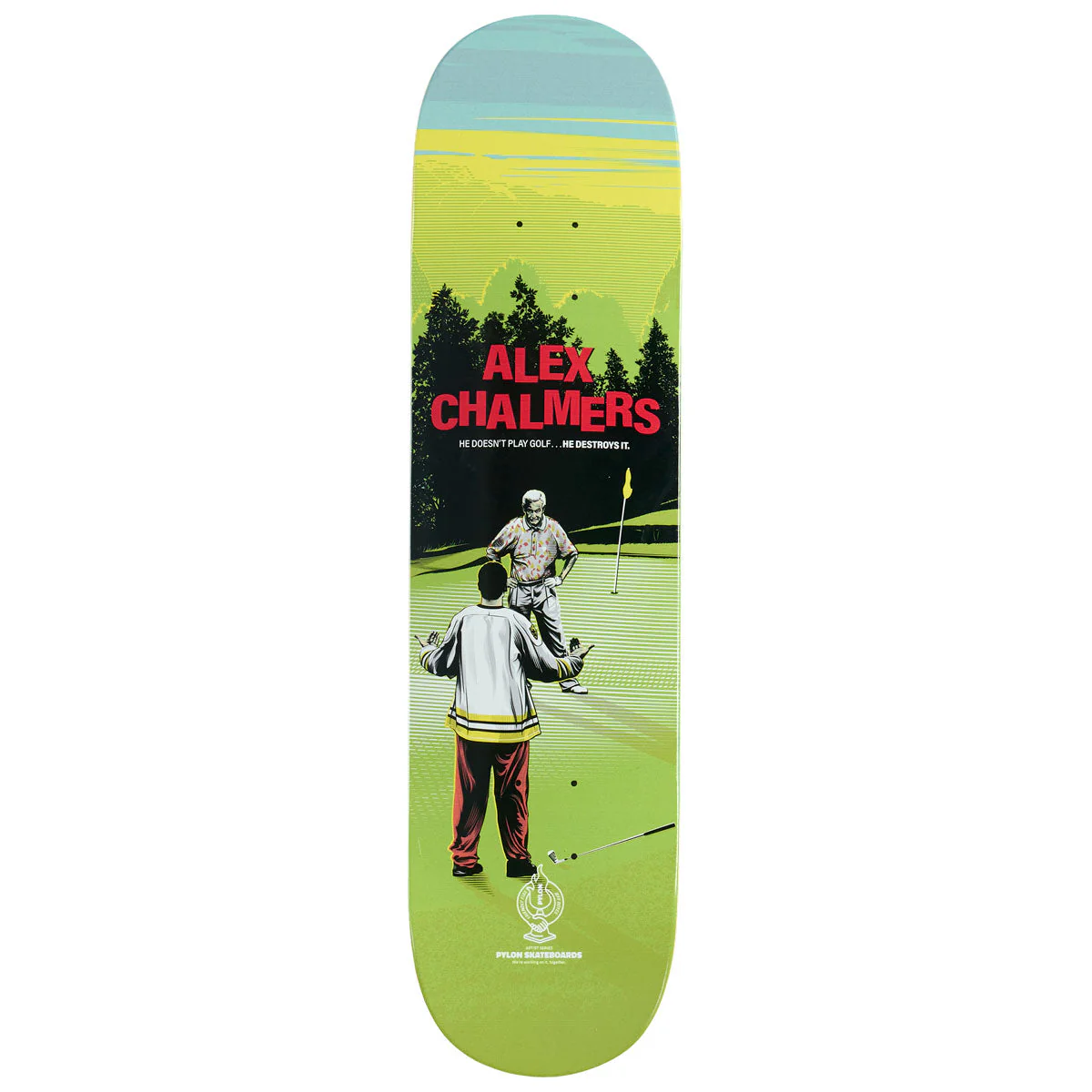 Pylon Alex Chalmers Price Is Skateboard Deck - 8.25"