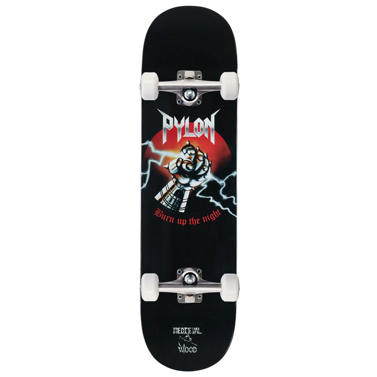 Pylon Burn Up The Night Skateboard Complete - 8.38"