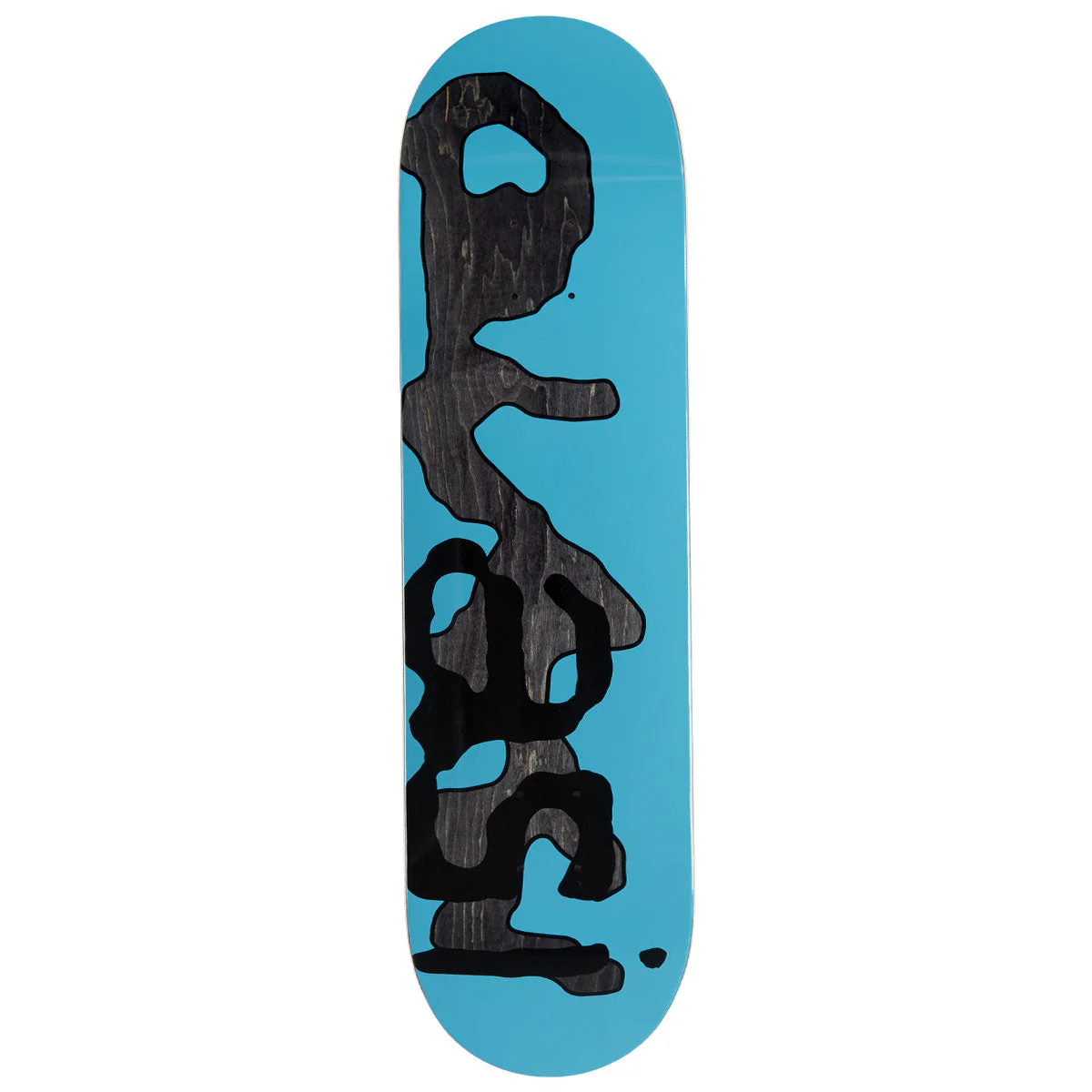 Quasi Lowercase Skateboard Deck - Blue - 8.375"