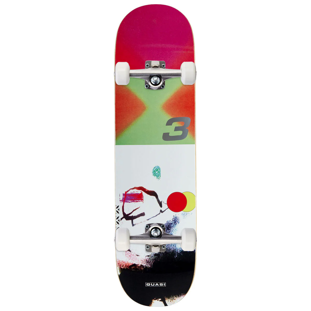 Quasi Race Track Skateboard Complete - 8.125"