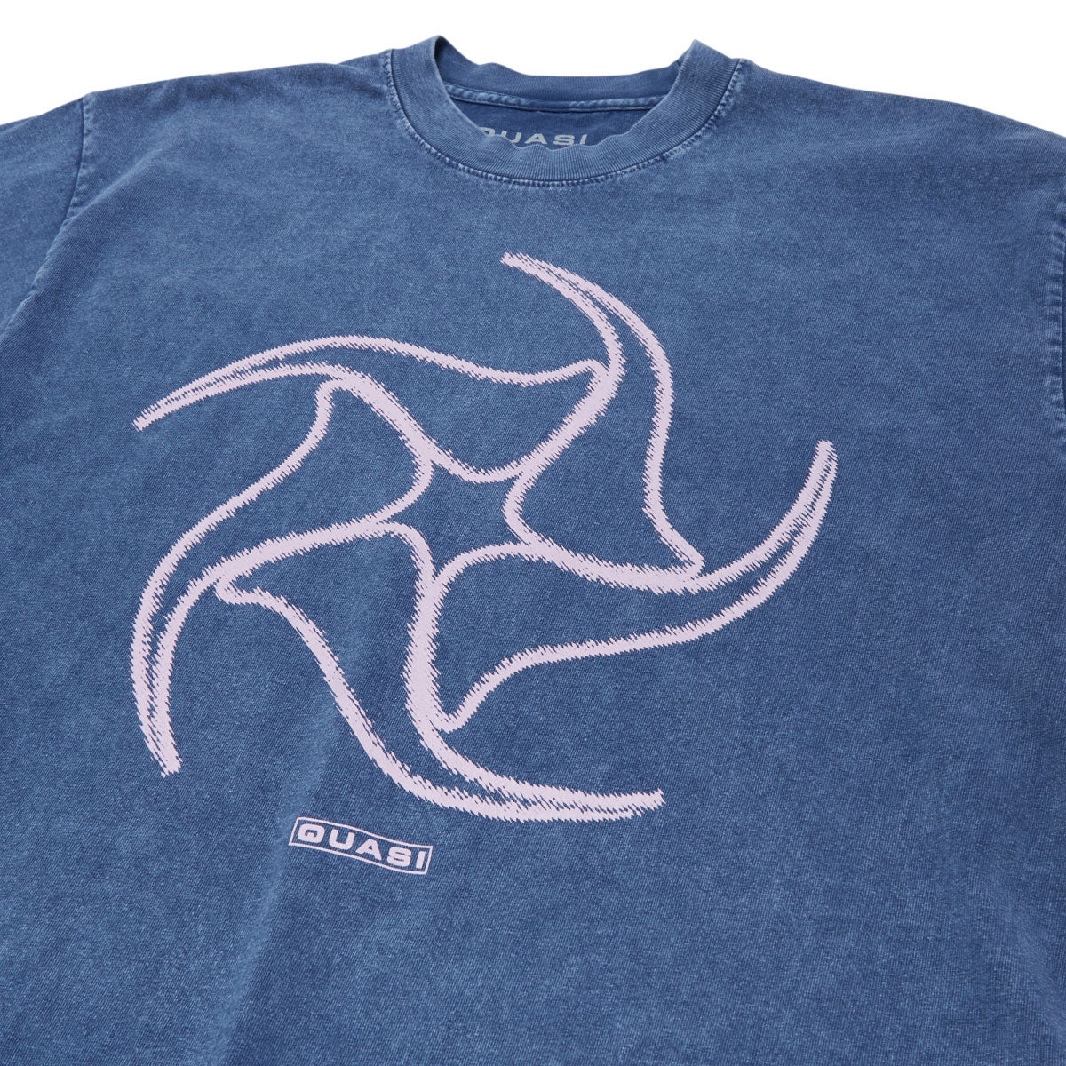 Quasi Reactor T-Shirt - Indigo - Image 2