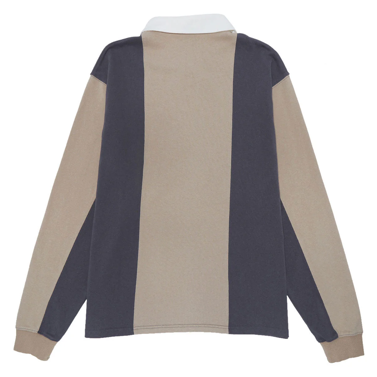 Quasi Ruck Long Sleeve Rubgy Shirt - Navy - Image 2