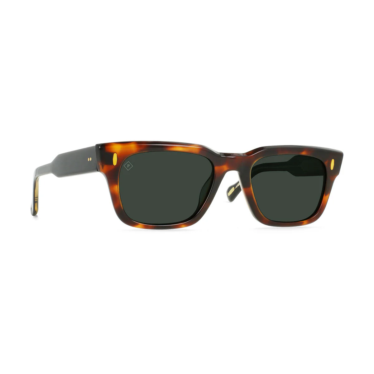 Raen Conway 53 Sunglasses - Hearth/Green Polarized