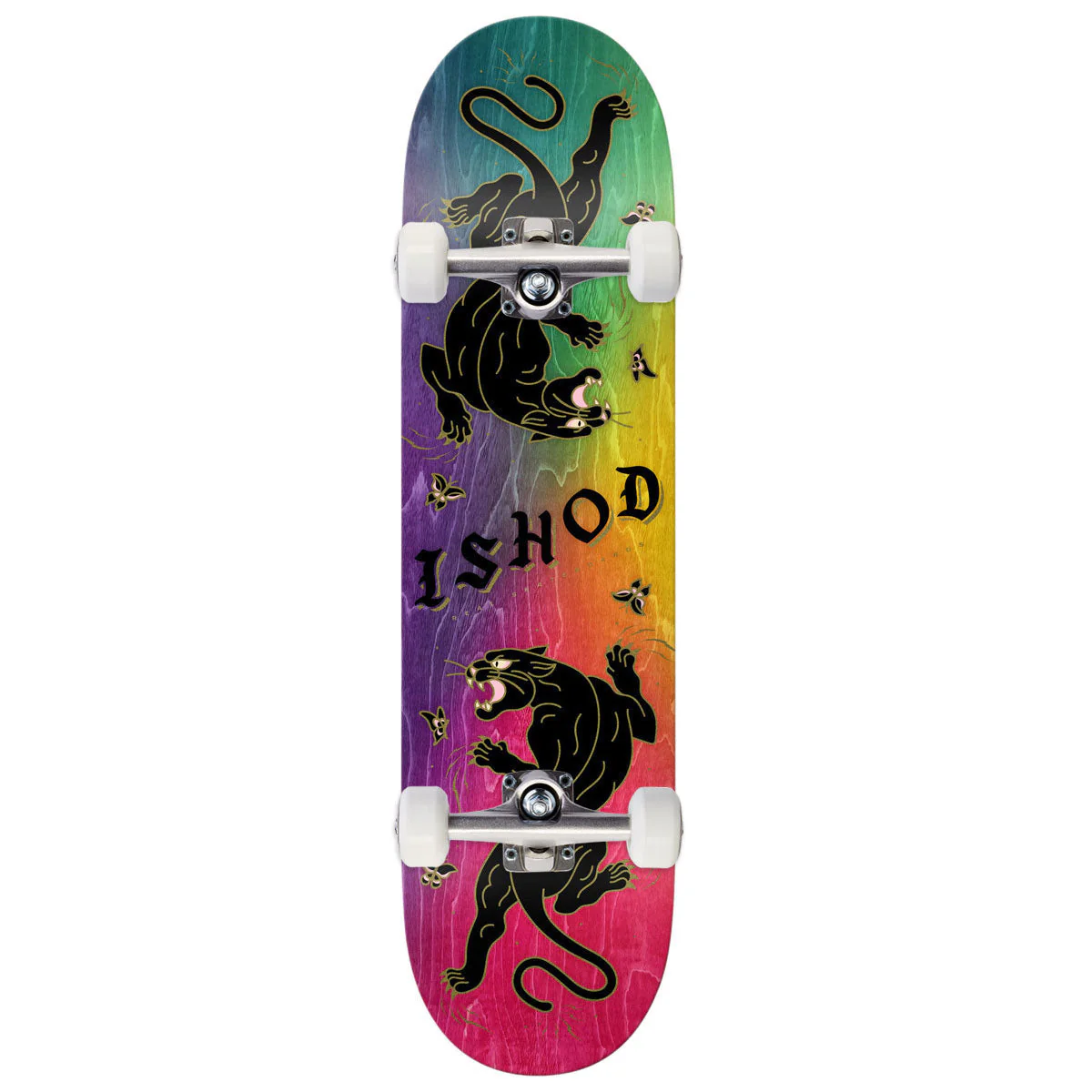 Real DBX Ishod Cat Scratch Twin Tail Skateboard Complete - 8.25"