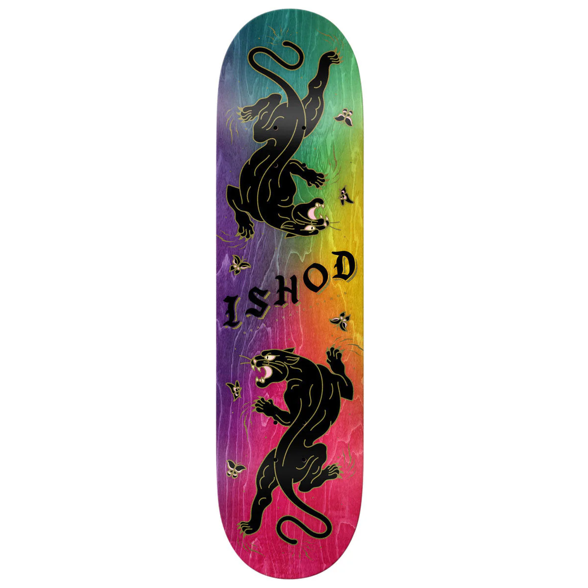 Real DBX Ishod Cat Scratch Twin Tail Skateboard Deck - 8.25"
