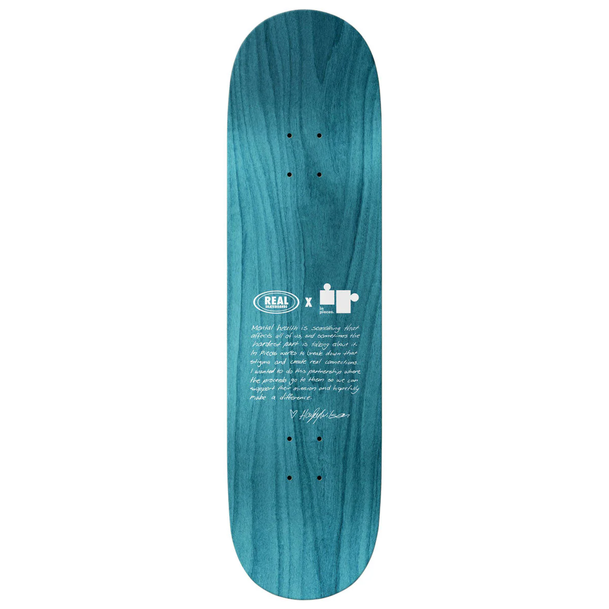 Real Hayley Pieces True Fit Skateboard Complete - 8.25" - Image 2